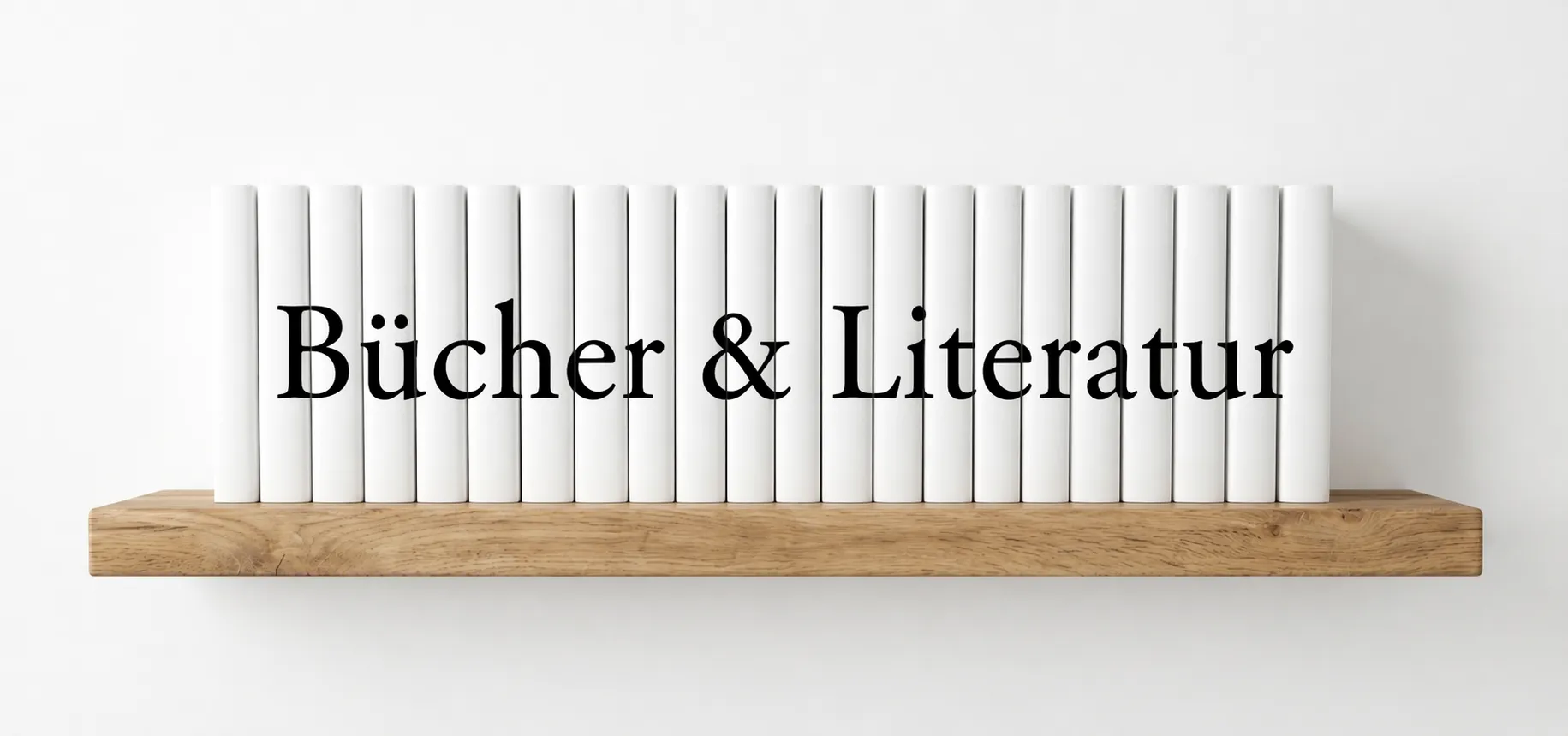 Bücher & Literatur — dekorative Illustration
